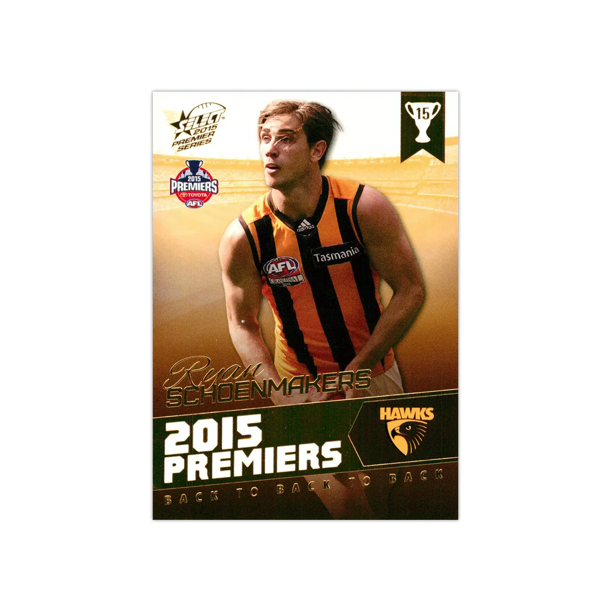 2015 AFL Hawthorn Premiers Limited Edition Card Set - Image 3