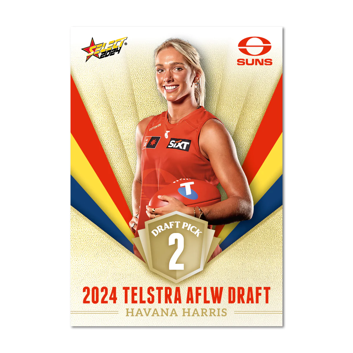 2024 Telstra AFLW Draft Pick Cards - Image 3