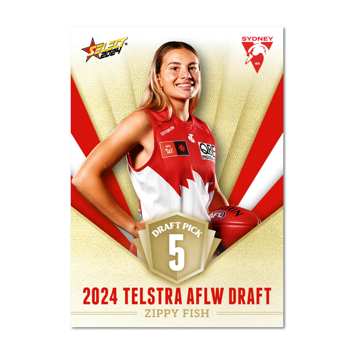 2024 Telstra AFLW Draft Pick Cards - Image 6