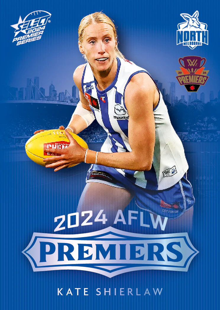 2024 AFLW North Melbourne Platinum Premiers Card Set - Image 14
