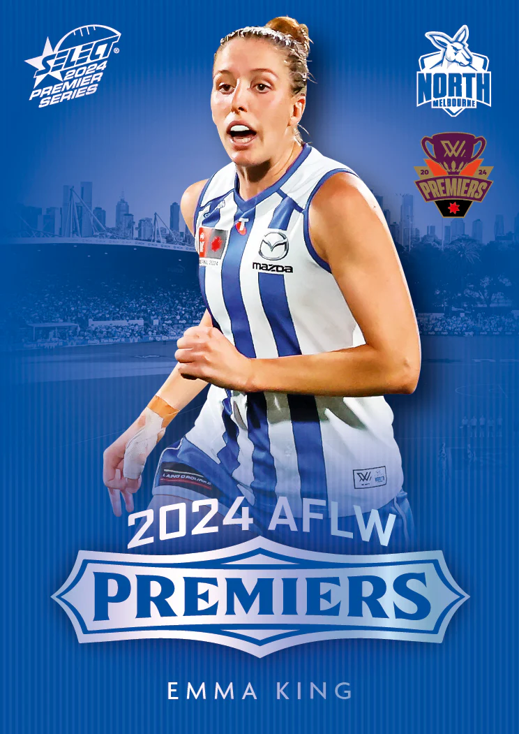 2024 AFLW North Melbourne Platinum Premiers Card Set - Image 16