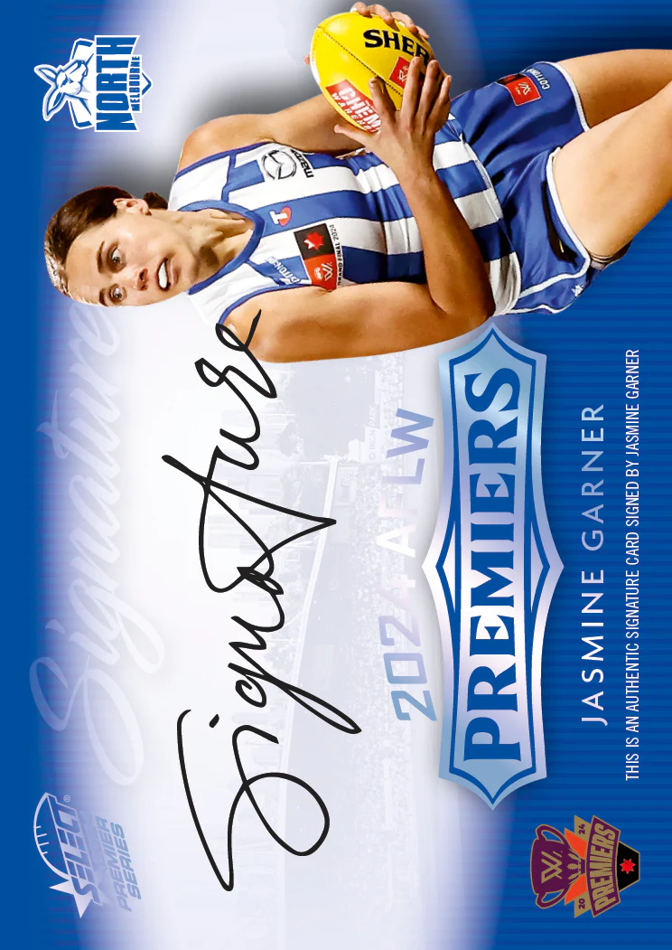 2024 AFLW North Melbourne Platinum Premiers Card Set - Image 19