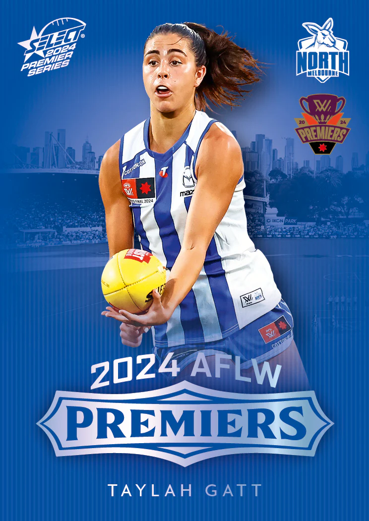 2024 AFLW North Melbourne Platinum Premiers Card Set - Image 24