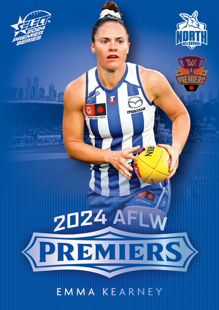 2024 AFLW North Melbourne Platinum Premiers Card Set - Image 25