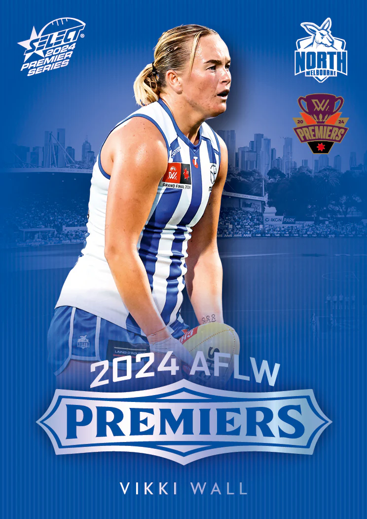 2024 AFLW North Melbourne Platinum Premiers Card Set - Image 3
