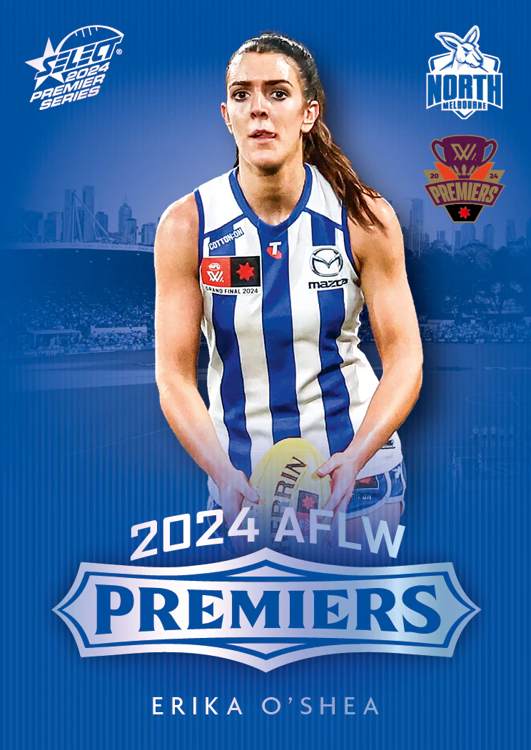 2024 AFLW North Melbourne Platinum Premiers Card Set - Image 4