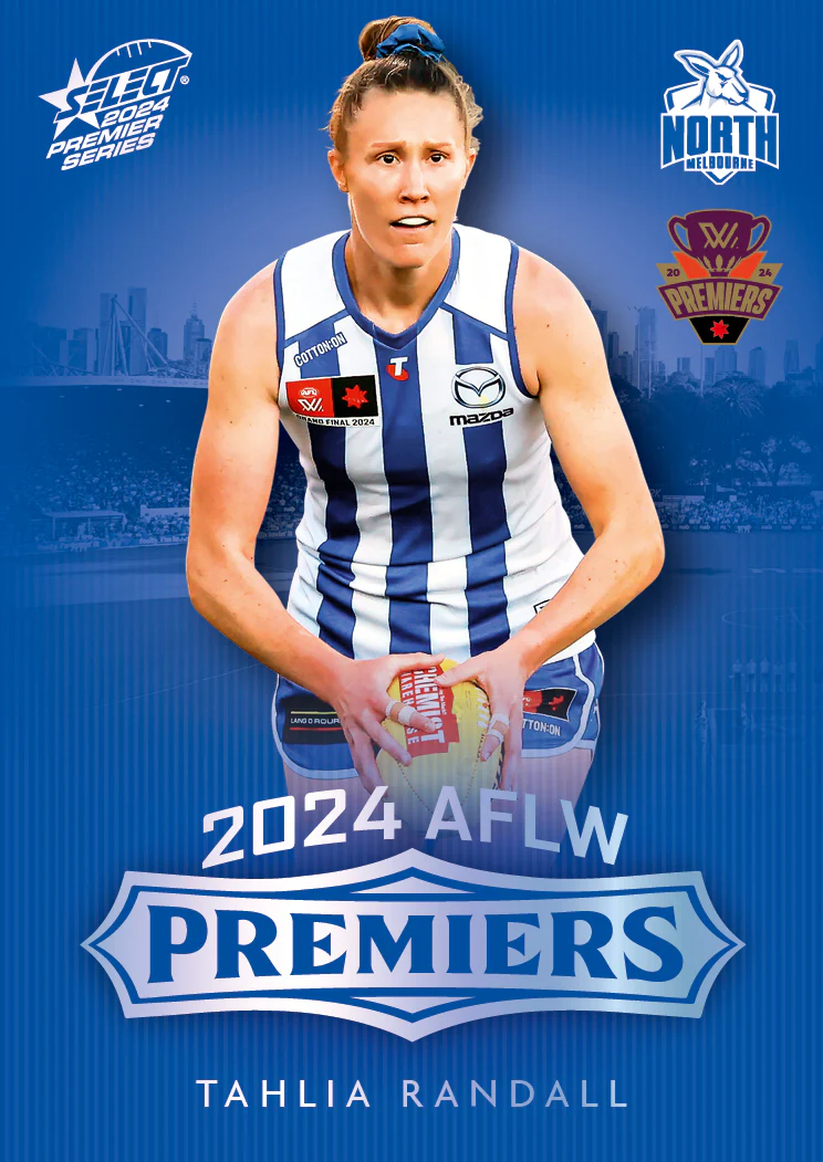 2024 AFLW North Melbourne Platinum Premiers Card Set - Image 6
