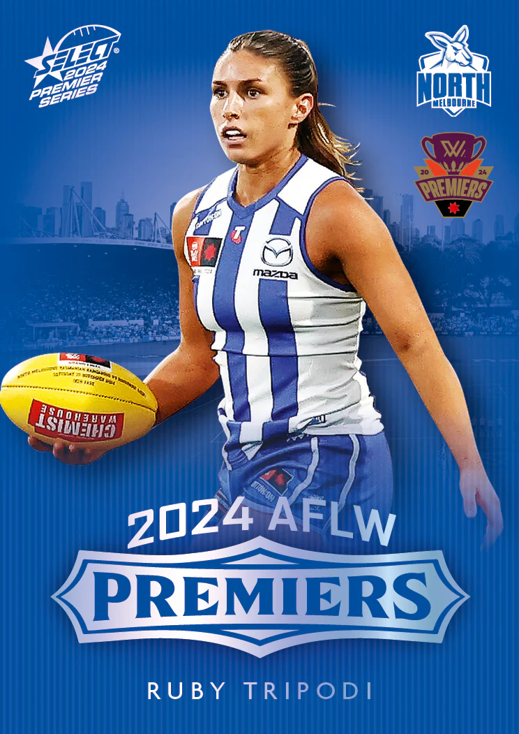 2024 AFLW North Melbourne Platinum Premiers Card Set - Image 8