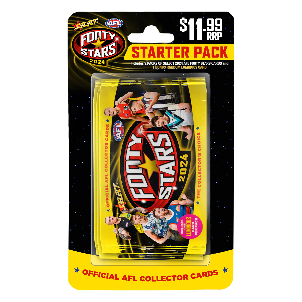 2024 AFL Footy Stars Starter Pack Box (20 units) - Image 2