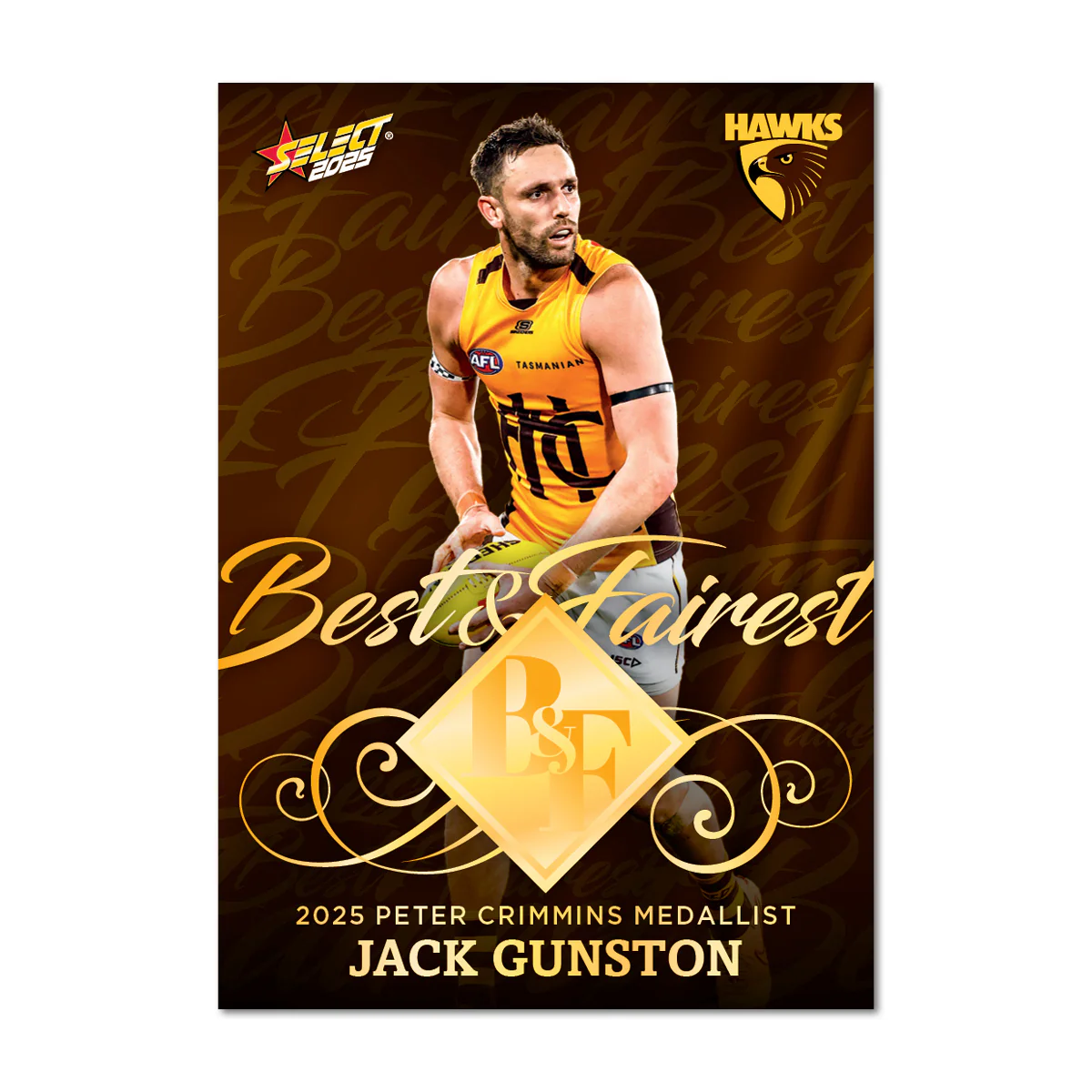 2025 AFL Club Best & Fairest Limited Edition Cards - Image 11