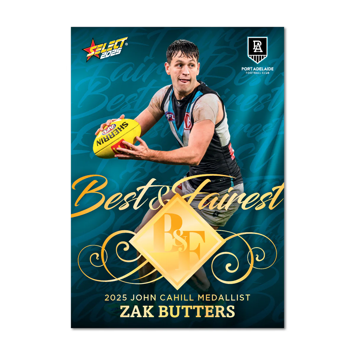 2025 AFL Club Best & Fairest Limited Edition Cards - Image 14