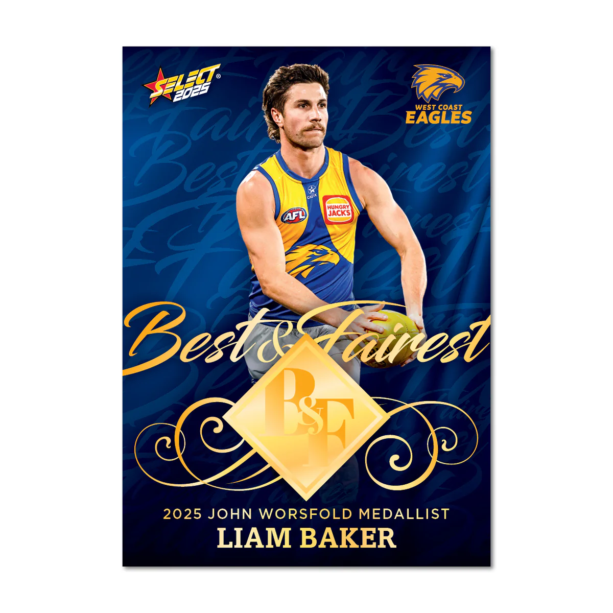 2025 AFL Club Best & Fairest Limited Edition Cards - Image 18