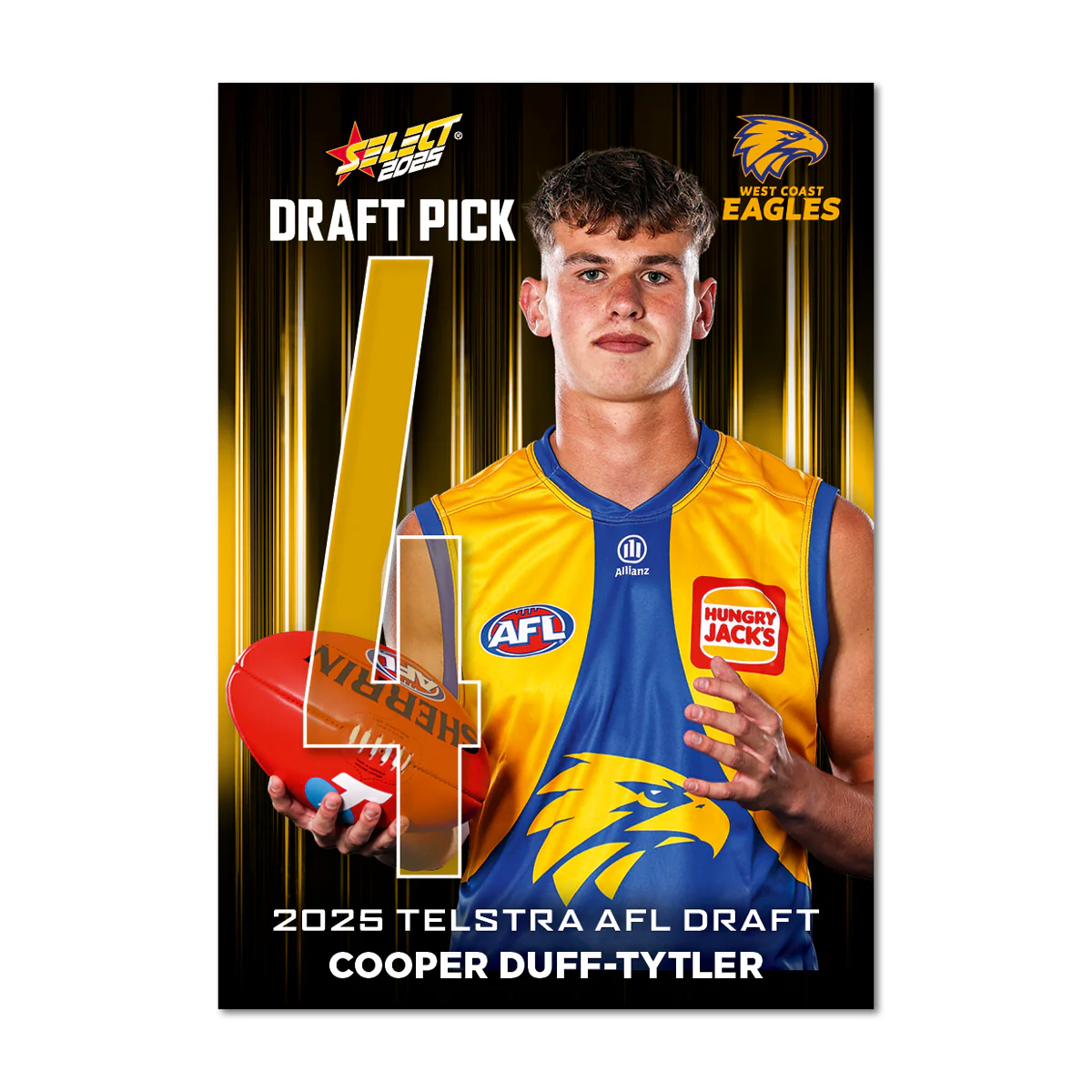 2025 AFL Draft Pick Cards - Image 5