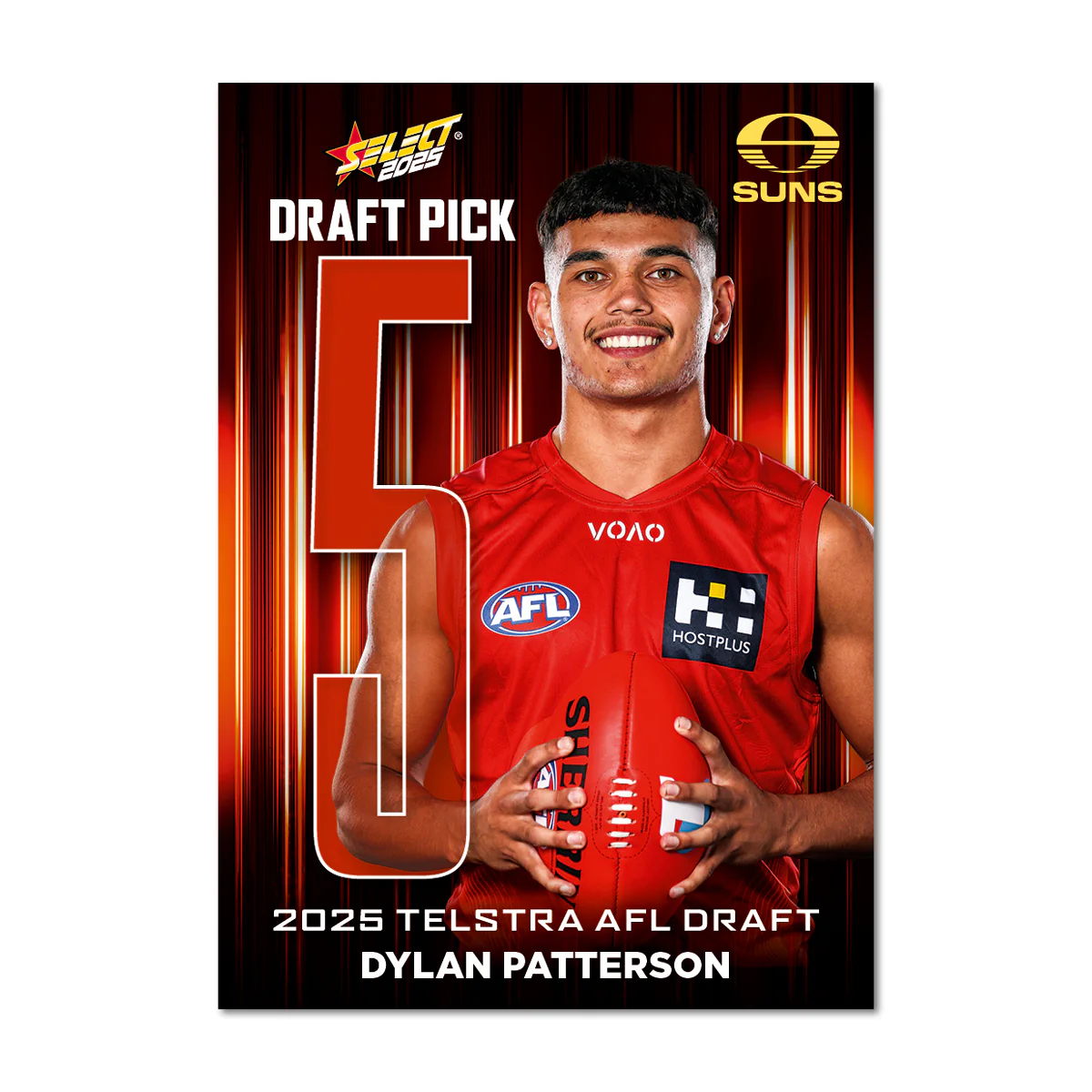 2025 AFL Draft Pick Cards - Image 6