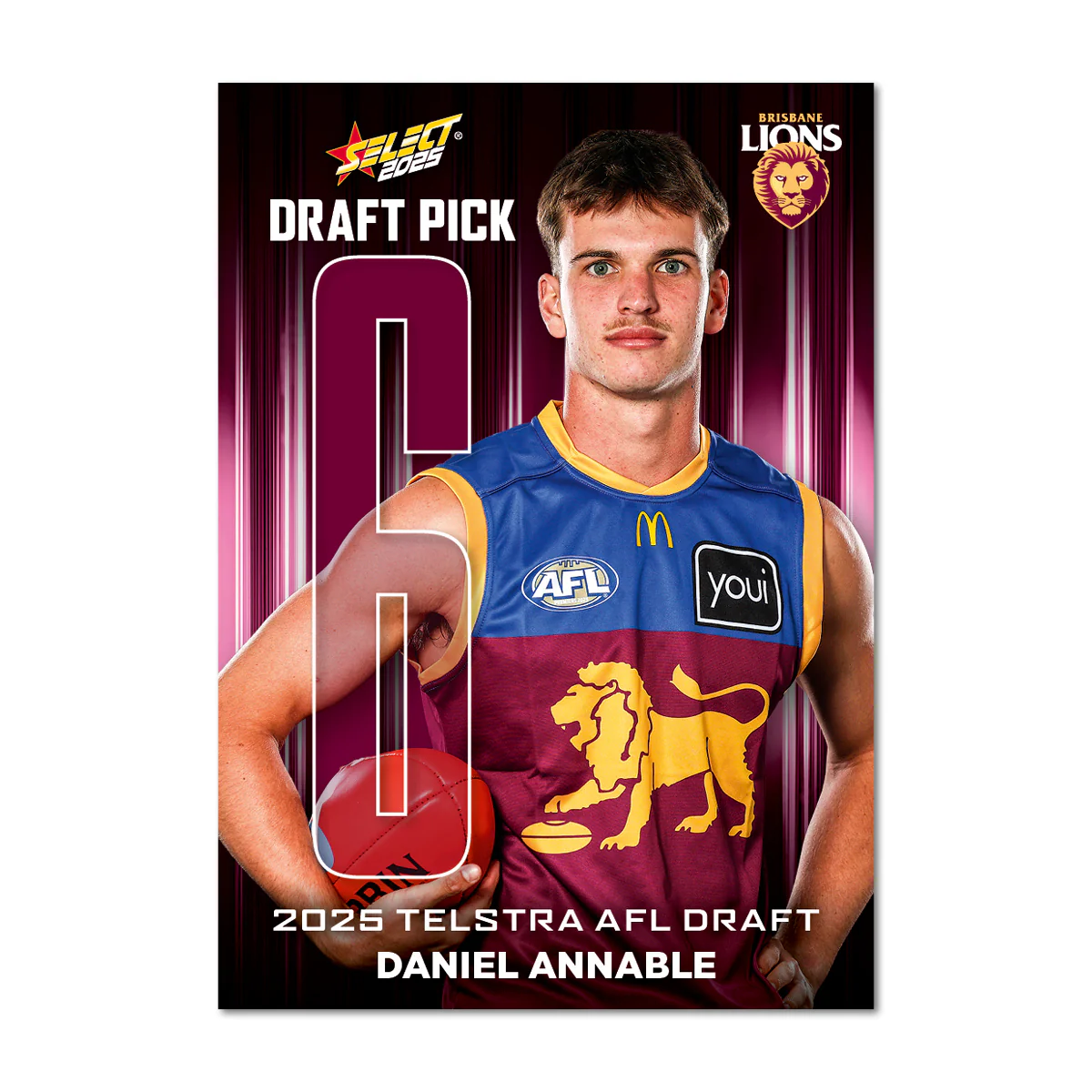 2025 AFL Draft Pick Cards - Image 7