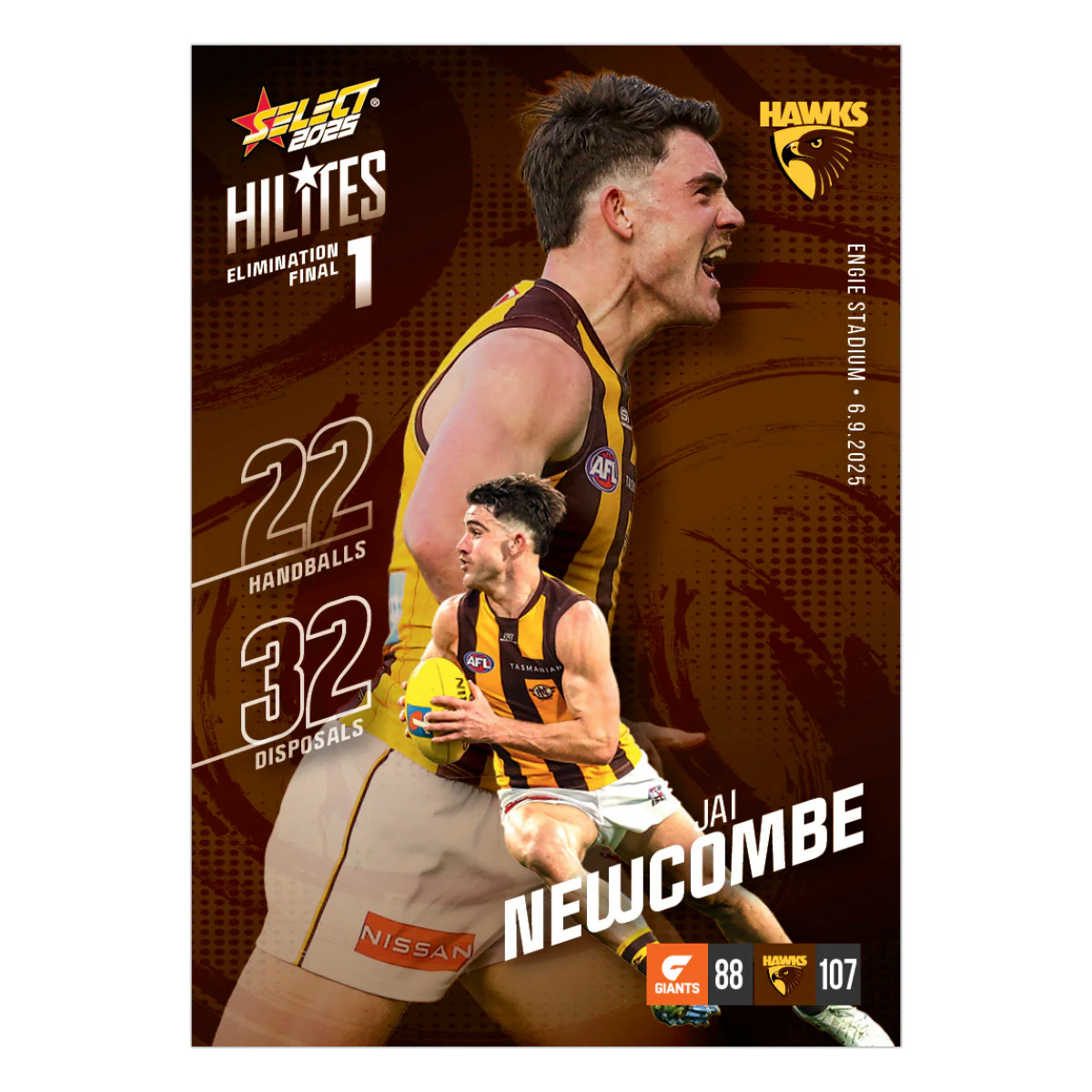 2025 AFL Hilites & Rising Star Cards - Image 11