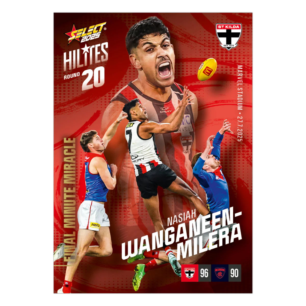 2025 AFL Hilites & Rising Star Cards - Image 23