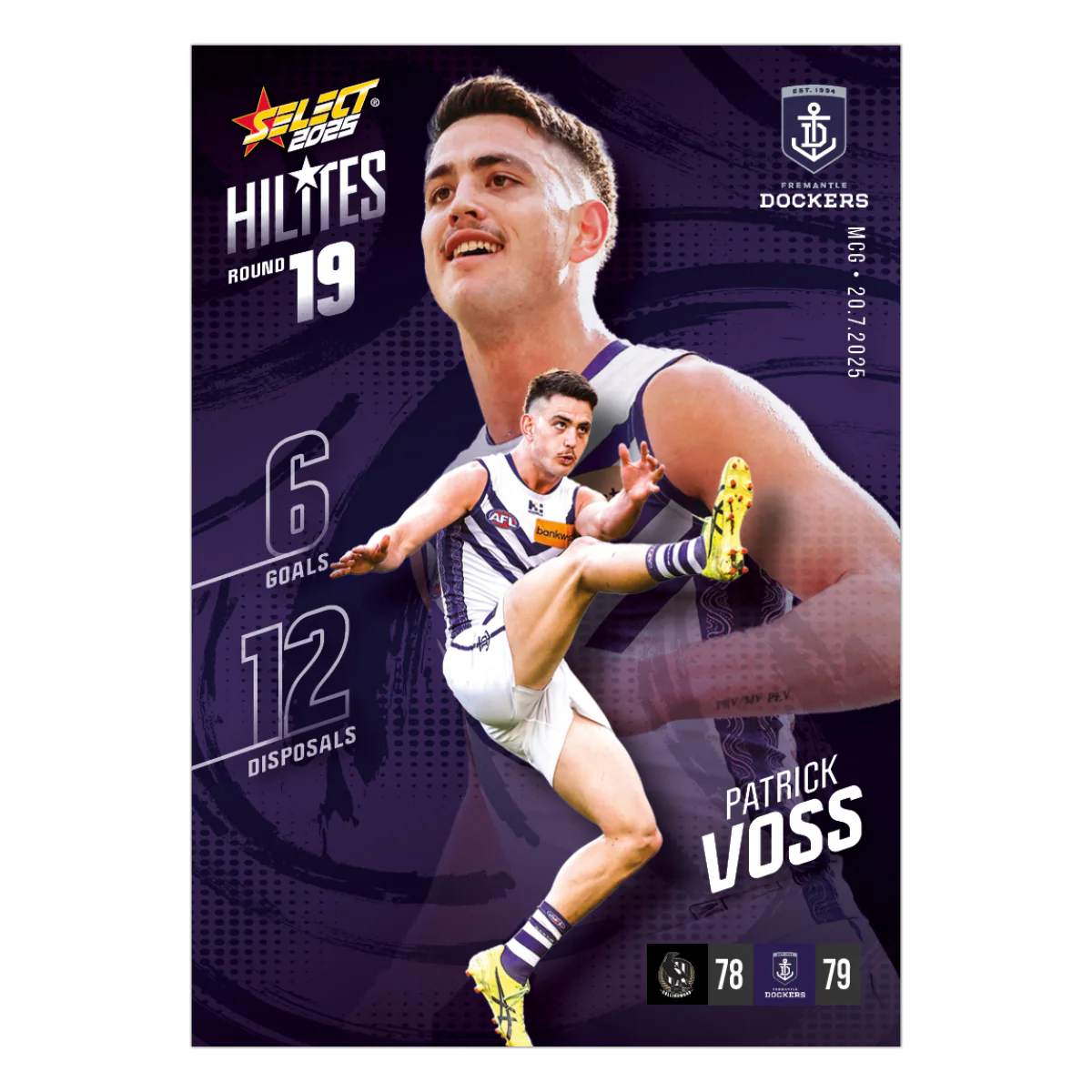 2025 AFL Hilites & Rising Star Cards - Image 26