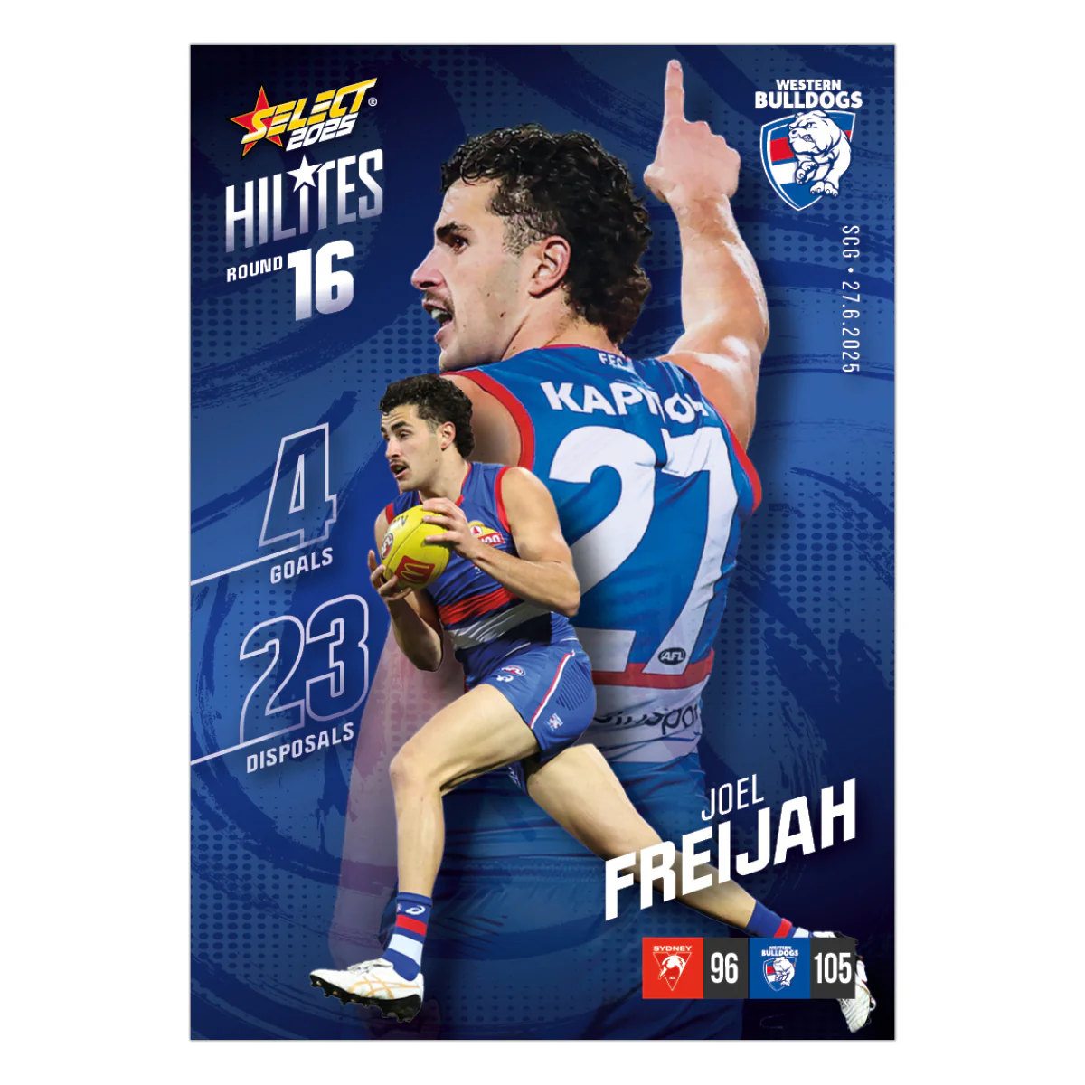 2025 AFL Hilites & Rising Star Cards - Image 32
