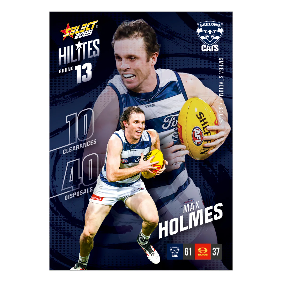 2025 AFL Hilites & Rising Star Cards - Image 39