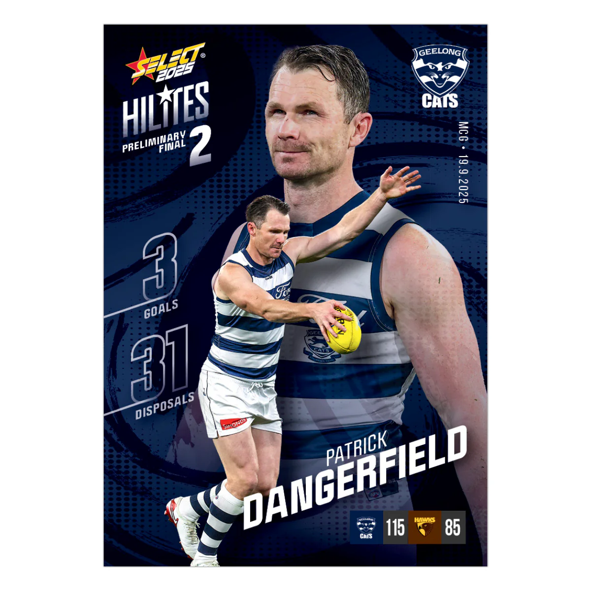 2025 AFL Hilites & Rising Star Cards - Image 5