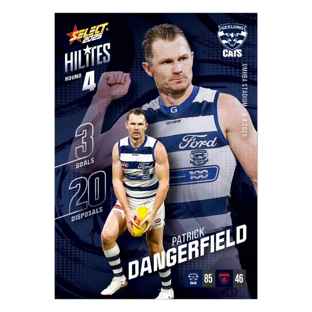 2025 AFL Hilites & Rising Star Cards - Image 58