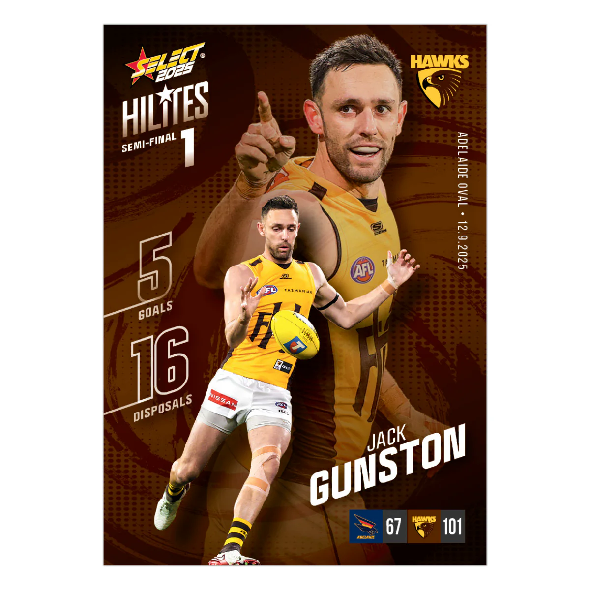 2025 AFL Hilites & Rising Star Cards - Image 6