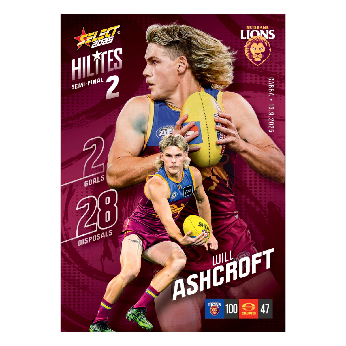2025 AFL Hilites & Rising Star Cards - Image 7