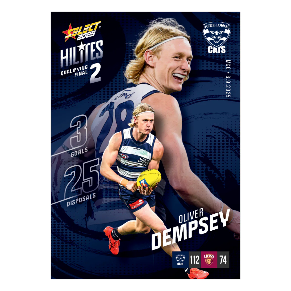 2025 AFL Hilites & Rising Star Cards - Image 9