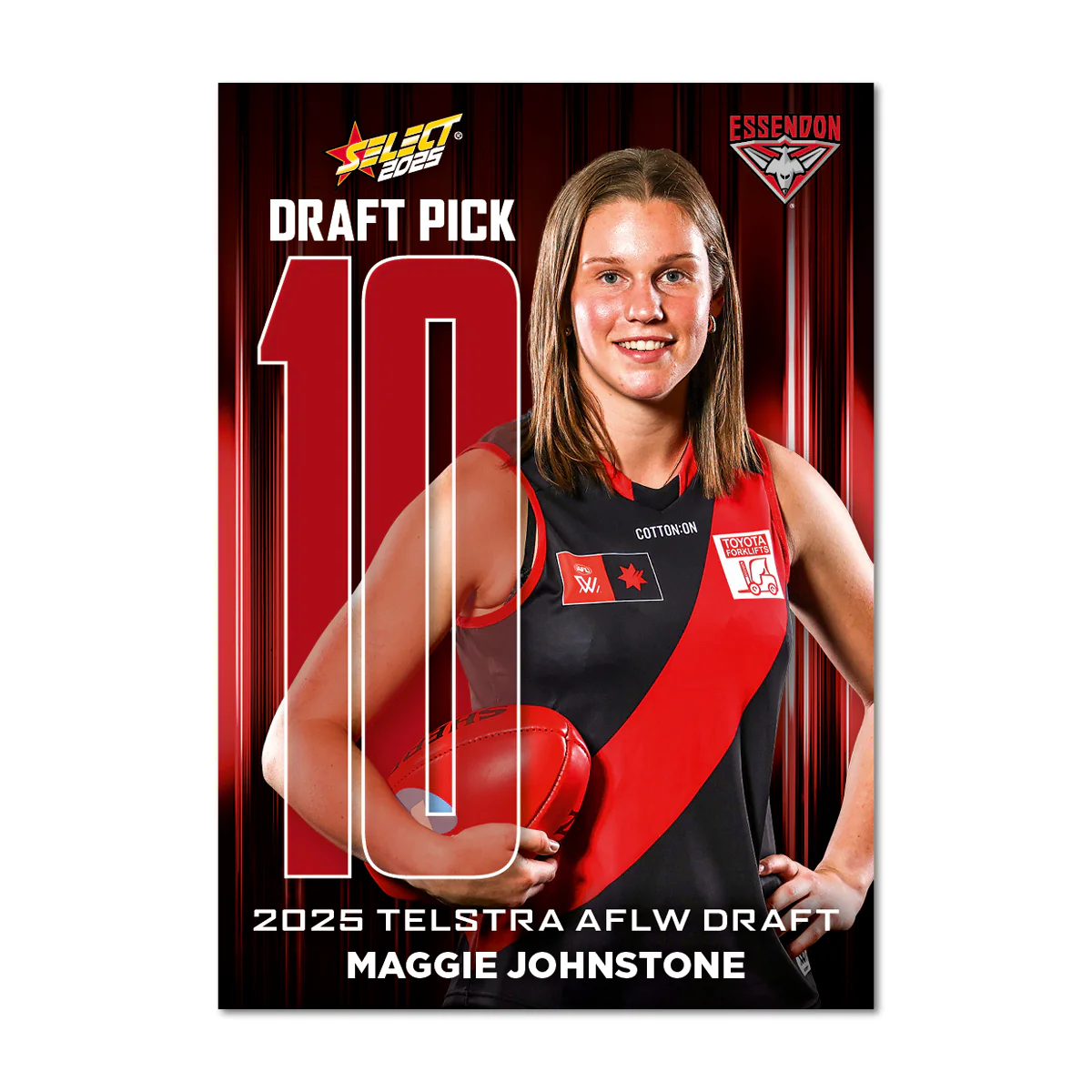 2025 AFLW Draft Pick Cards - Image 11