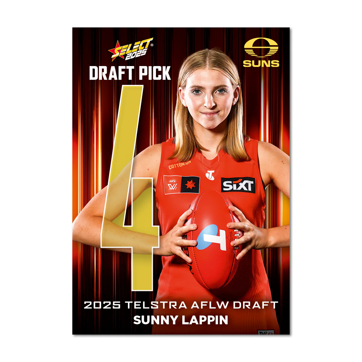 2025 AFLW Draft Pick Cards - Image 5
