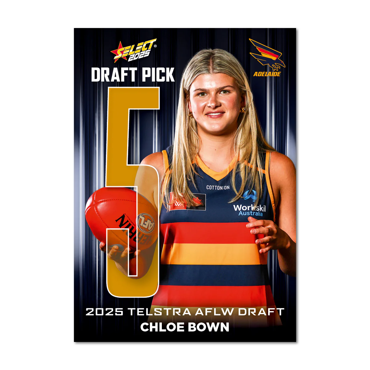 2025 AFLW Draft Pick Cards - Image 6