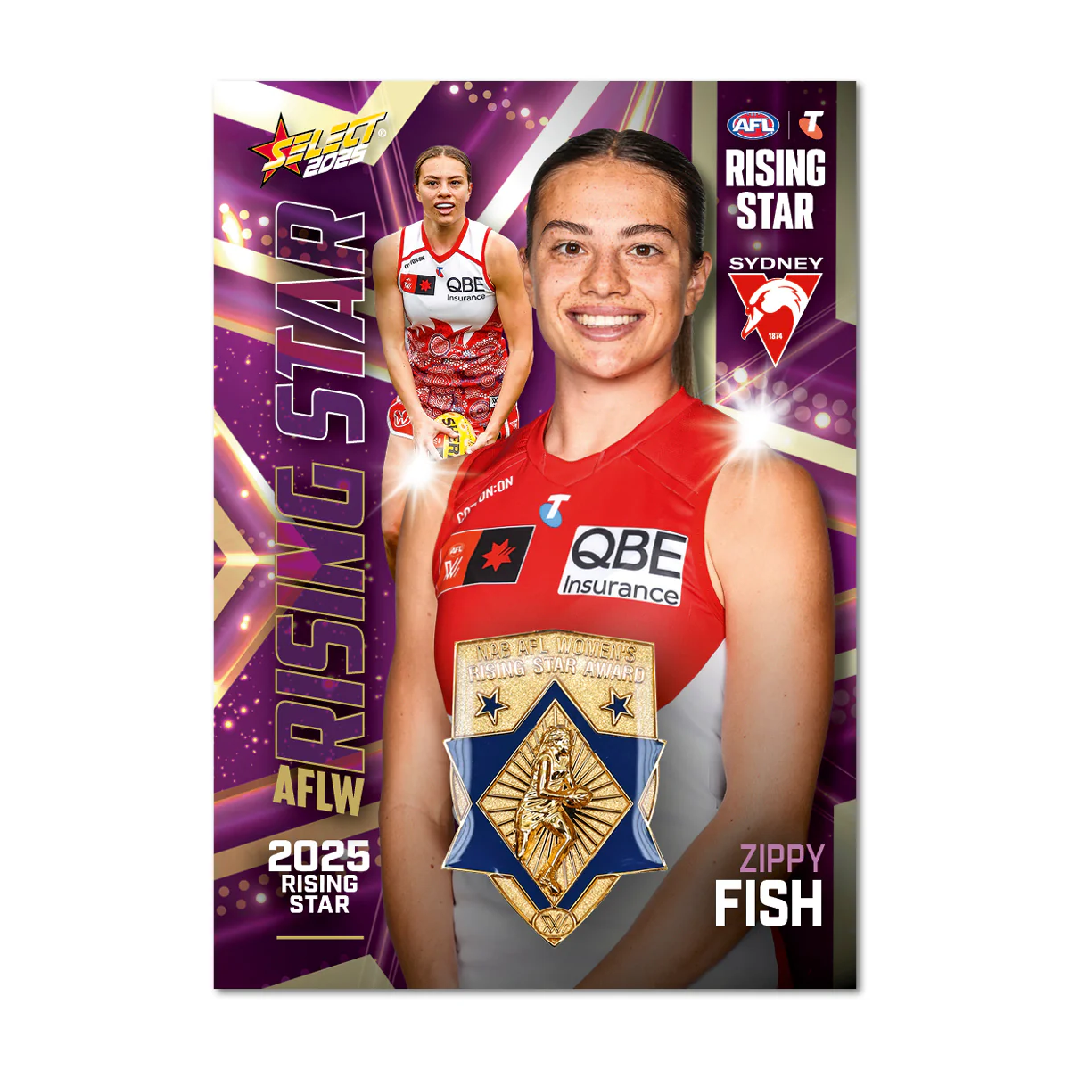 2025 AFLW Rising Stars and Best & Fairest Limited Edition Set - Image 3