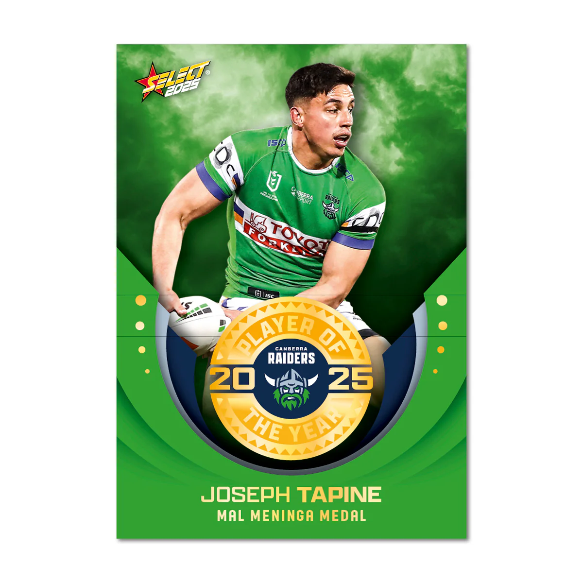 2025 NRL Club Player of the Year Limited Edition Cards - Image 4