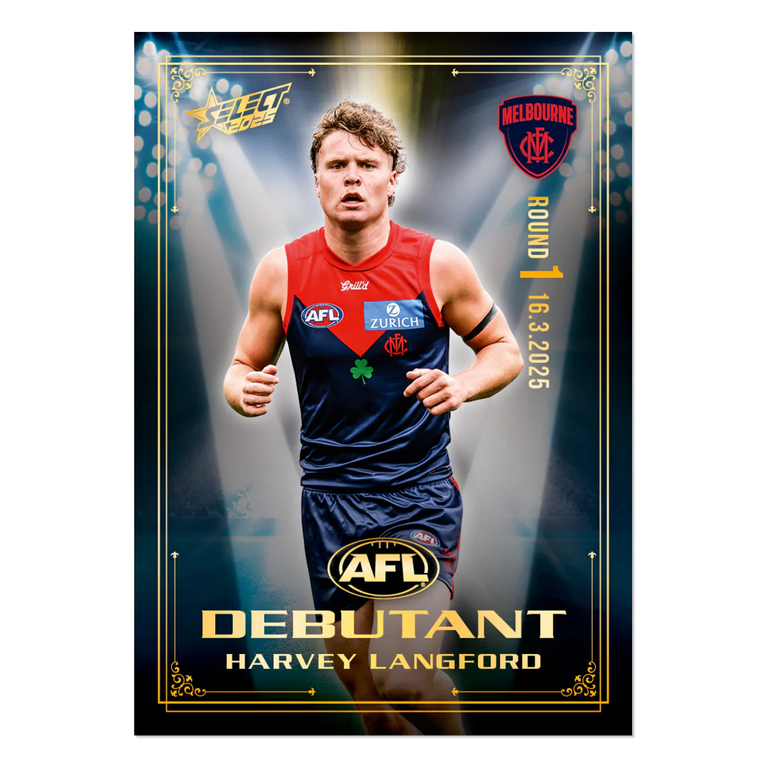 Official AFL 2025 Debutant Collector Cards - Image 24