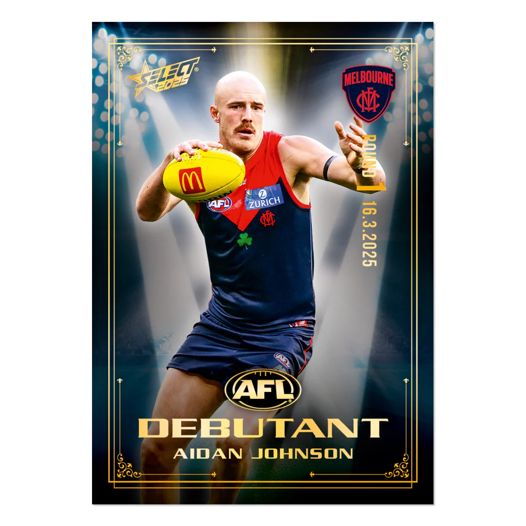 Official AFL 2025 Debutant Collector Cards - Image 28