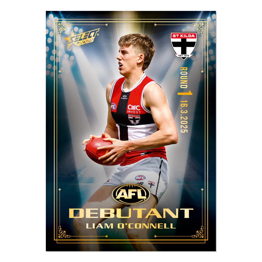 Official AFL 2025 Debutant Collector Cards - Image 31