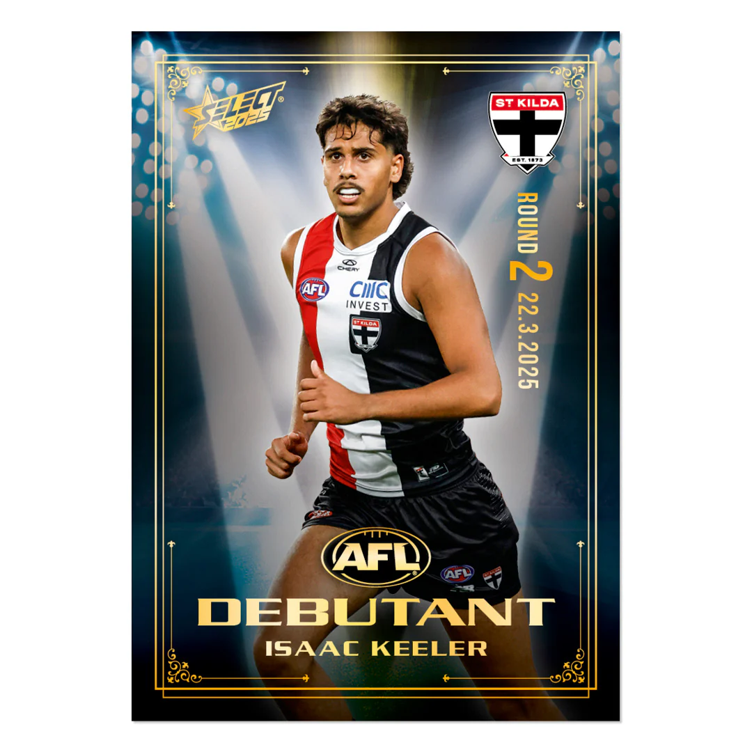 Official AFL 2025 Debutant Collector Cards - Image 32