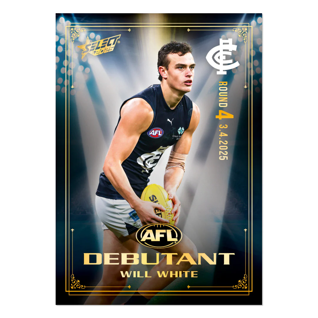 Official AFL 2025 Debutant Collector Cards - Image 37