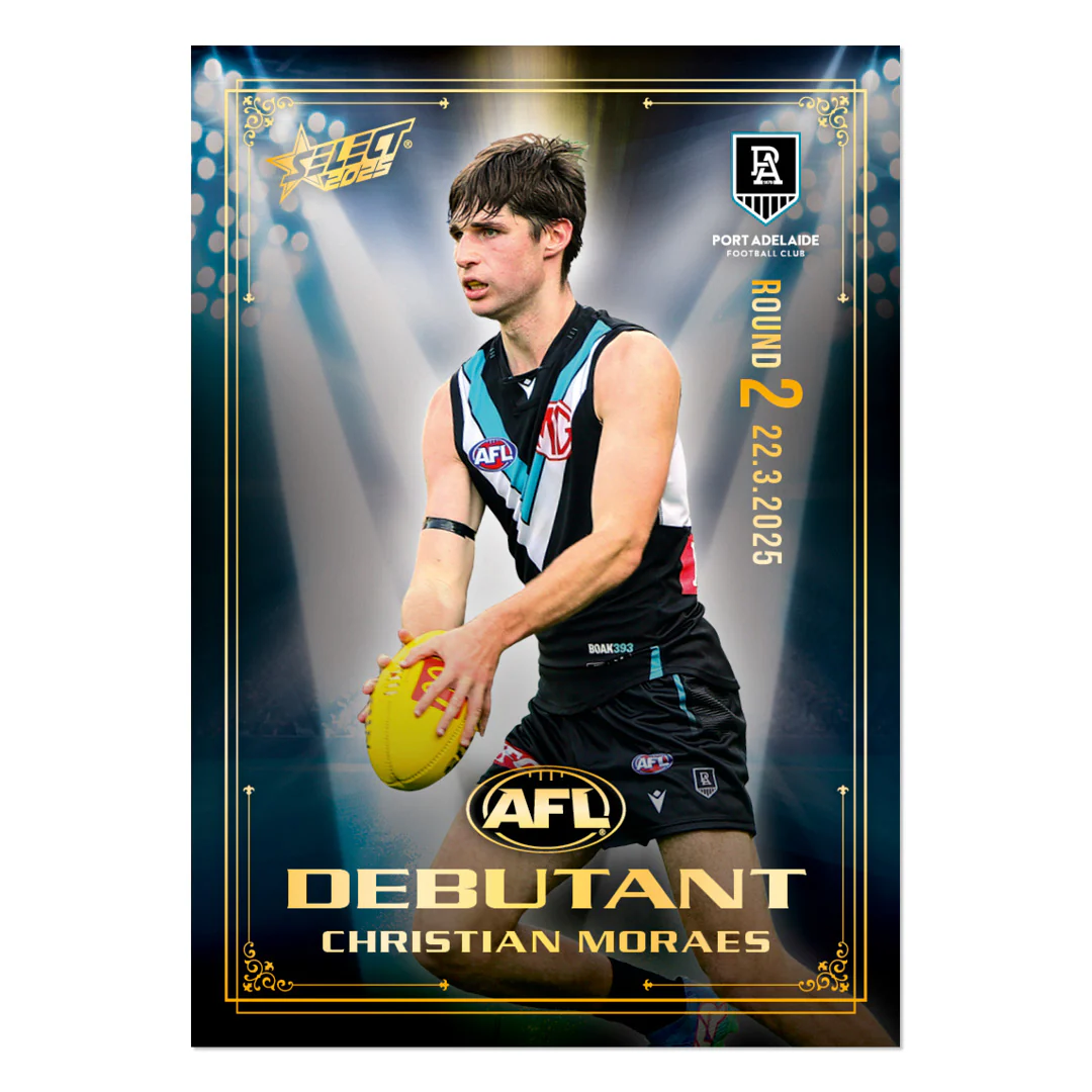 Official AFL 2025 Debutant Collector Cards - Image 41