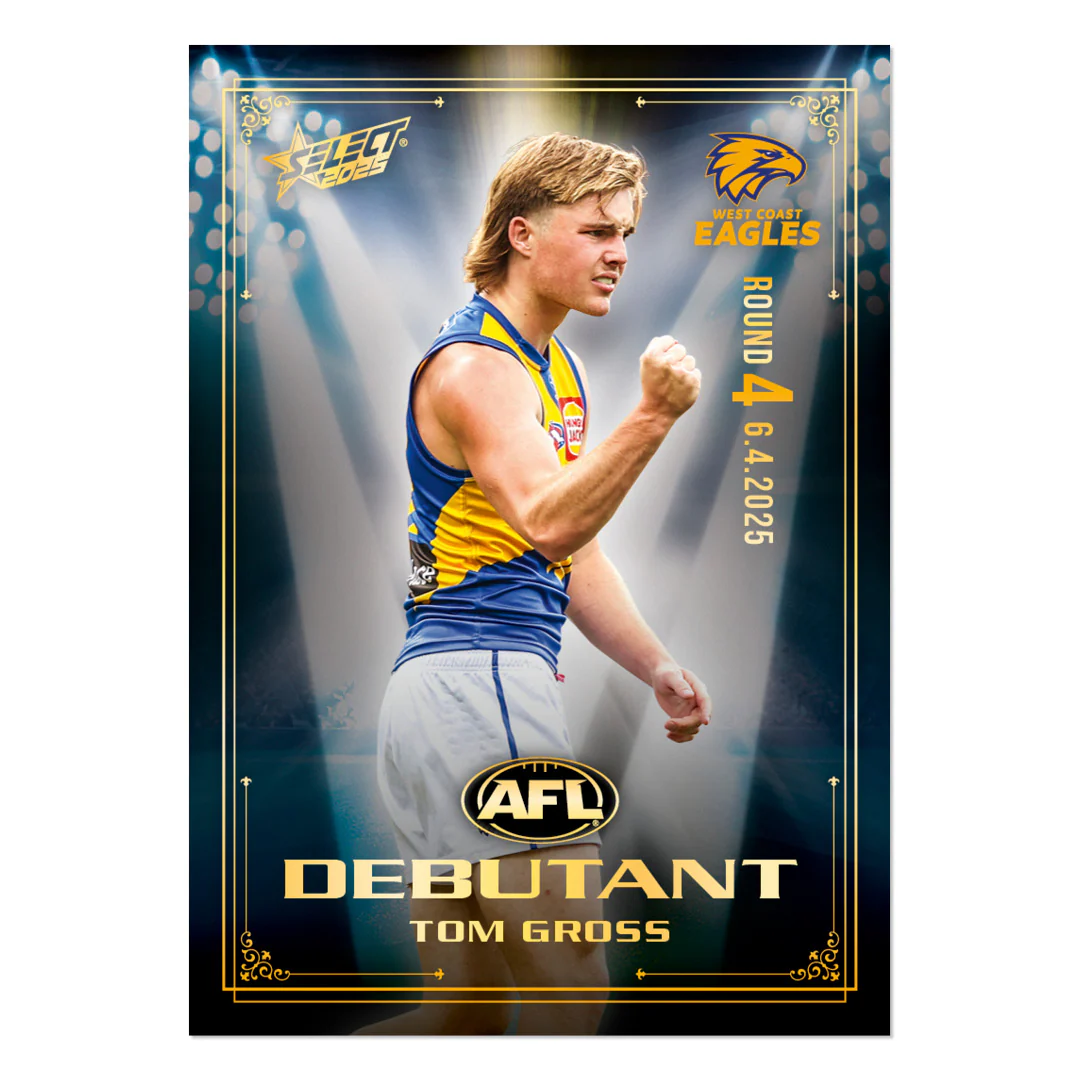 Official AFL 2025 Debutant Collector Cards - Image 43
