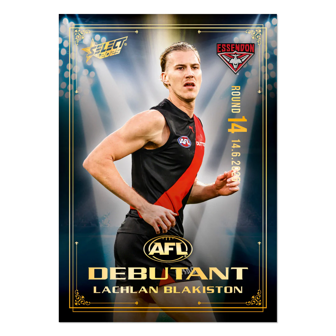 Official AFL 2025 Debutant Collector Cards - Image 70