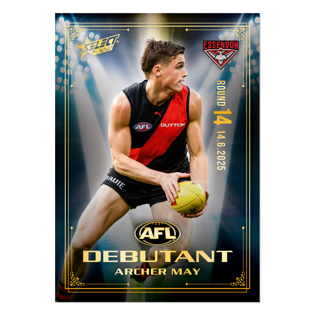 Official AFL 2025 Debutant Collector Cards - Image 71