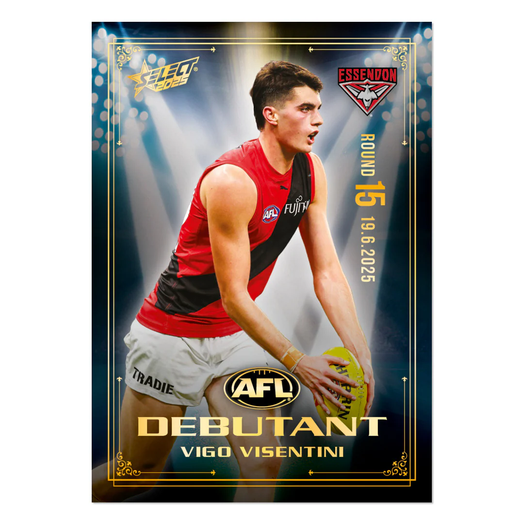 Official AFL 2025 Debutant Collector Cards - Image 74