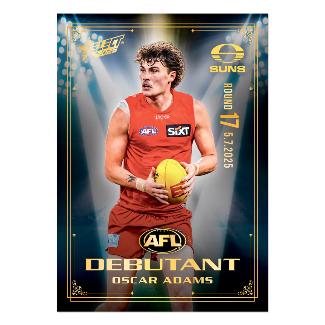 Official AFL 2025 Debutant Collector Cards - Image 81
