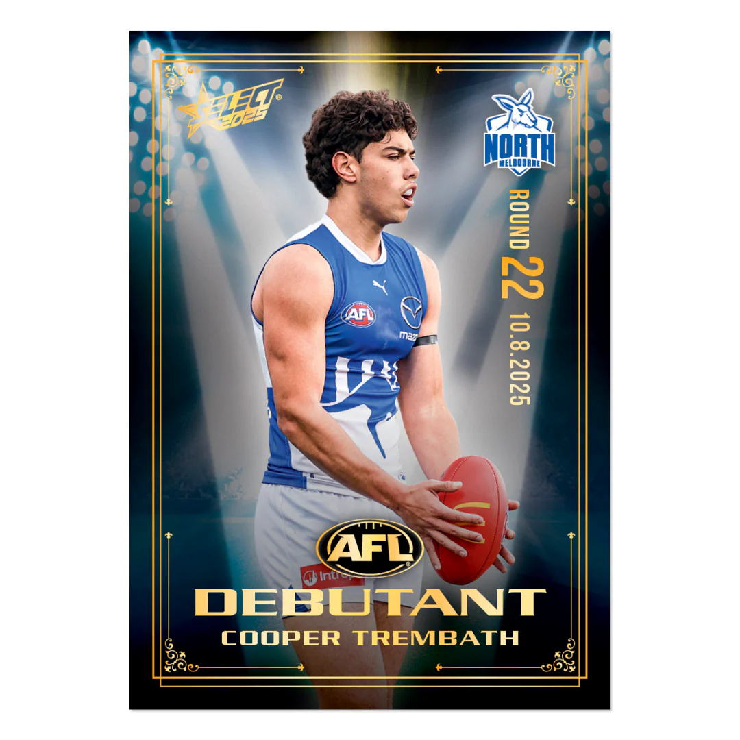 Official AFL 2025 Debutant Collector Cards - Image 92
