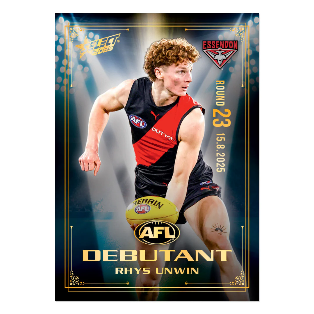 Official AFL 2025 Debutant Collector Cards - Image 95