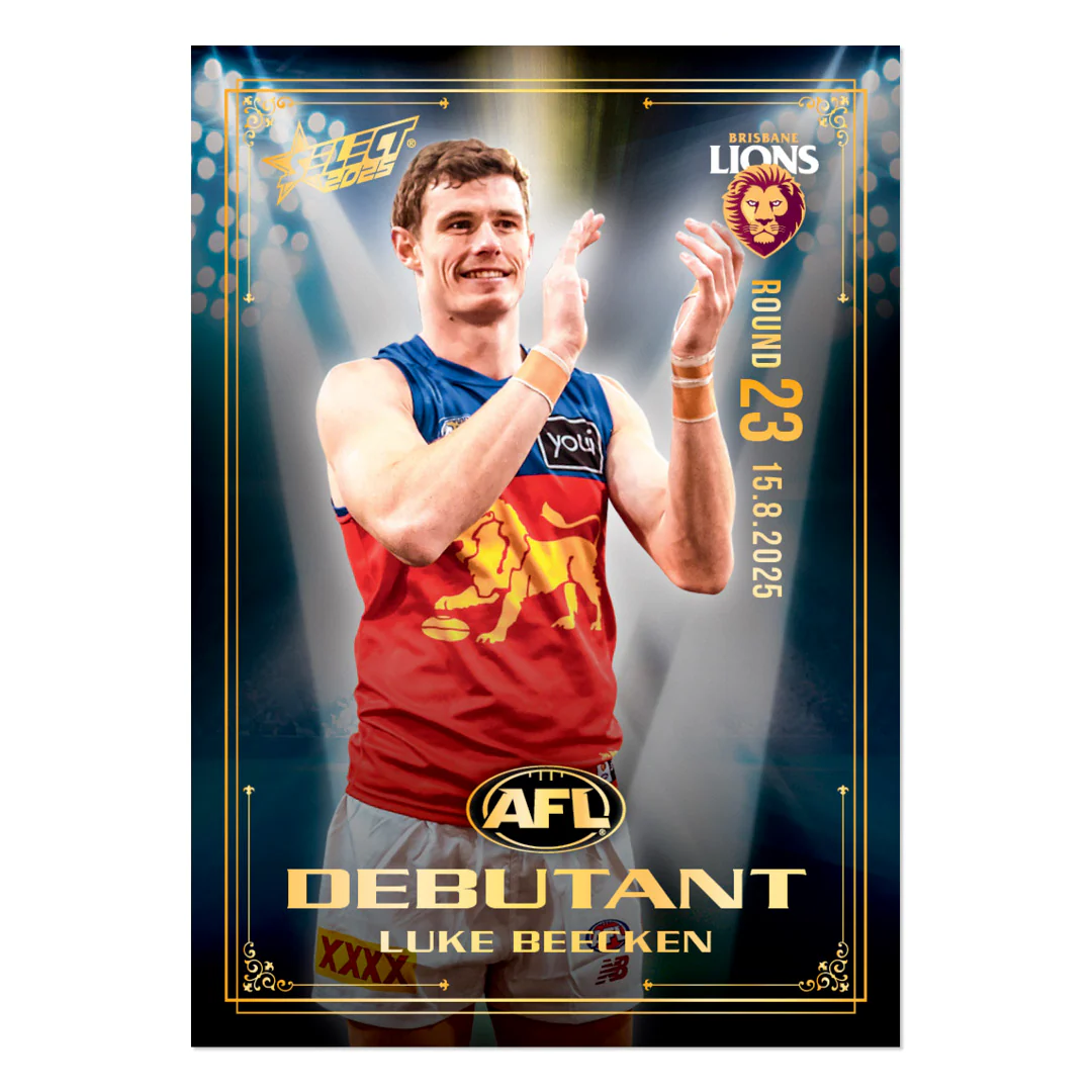 Official AFL 2025 Debutant Collector Cards - Image 97